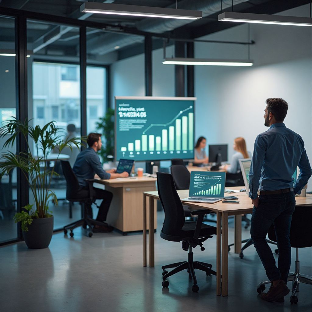 Equipo de ElectroCharge Argentina en oficinas centrales