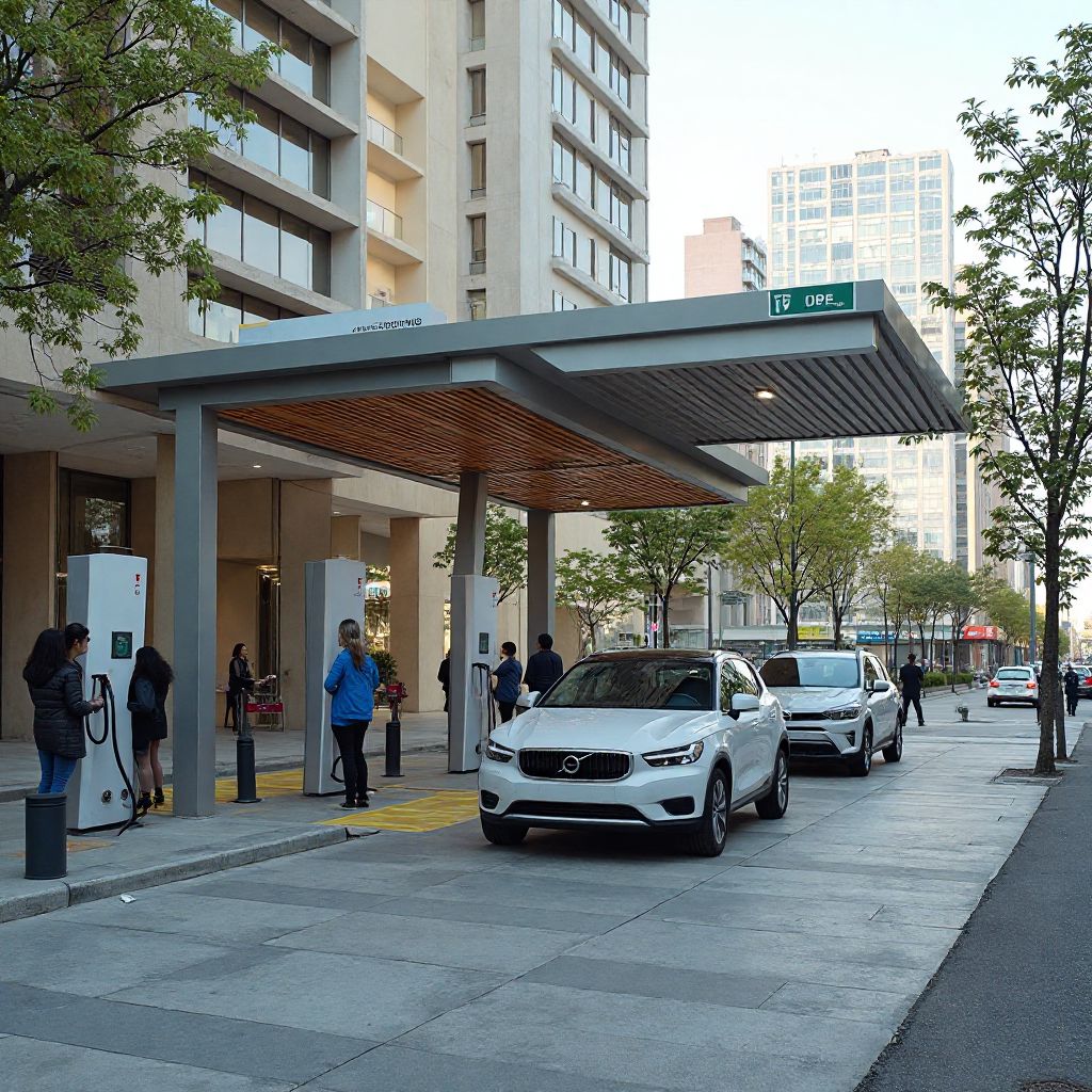 Estación de carga rápida en Buenos Aires